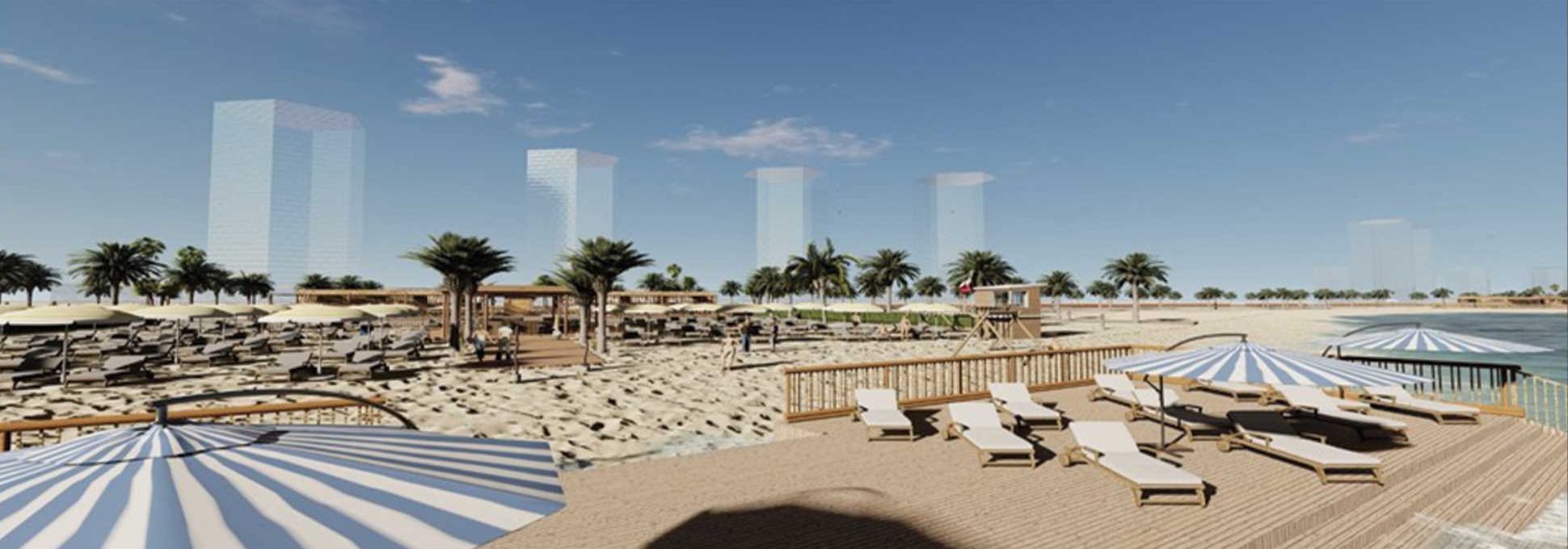 Beachfront visualization