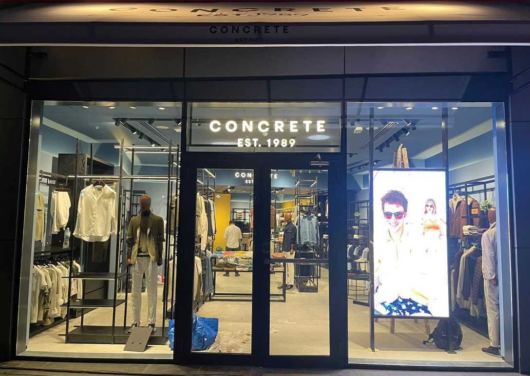 CONCRETE — Commercial fit-out, from Ramco's portfolio