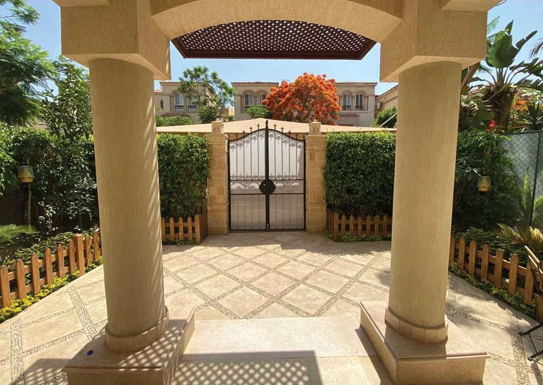 Entrance courtyard
